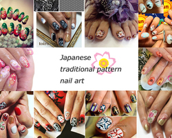 海外の方に喜ばれる日本ならではのネイルデザイン10選　（10 Japanese traditional pattern nail art）